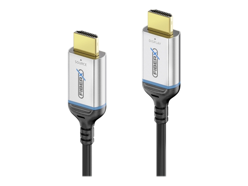 Fiberx Fx-I380-010, 10 M, Hdmi Typ A (Standard), Hdmi Typ A (Standard), 48 Gbit/S, Schwarz