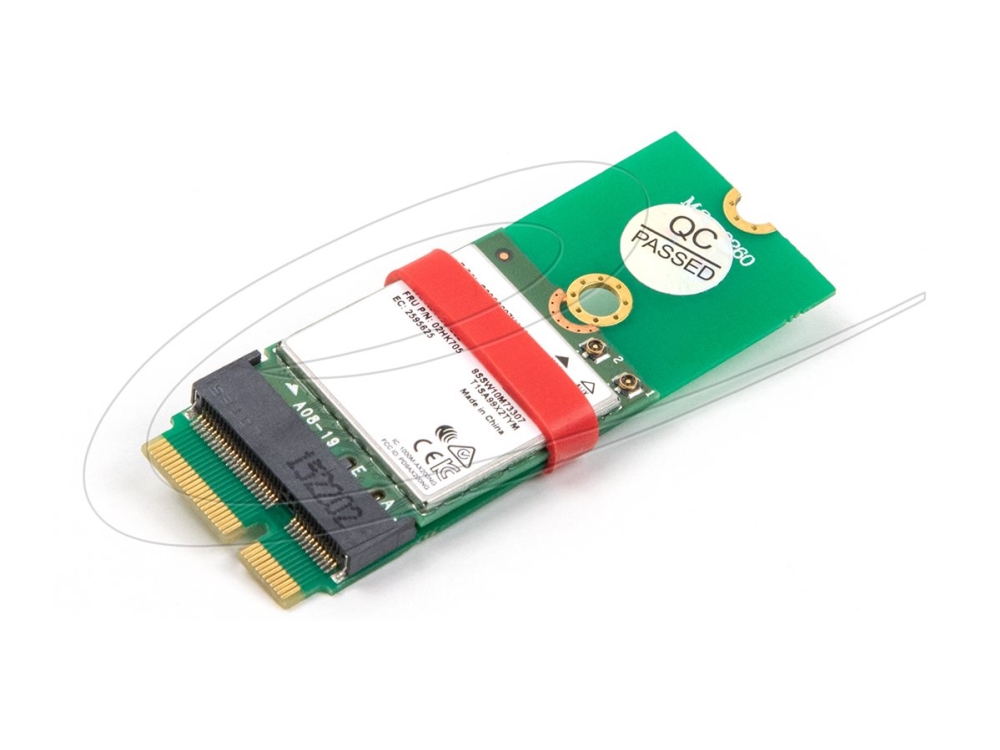 Delock - Interfaceadapter - M.2 Key E Han Til M.2 Key E Slot - Port Besparer Og Forlængelse - M.2 2260 - M.2 Card - M.2 Card
