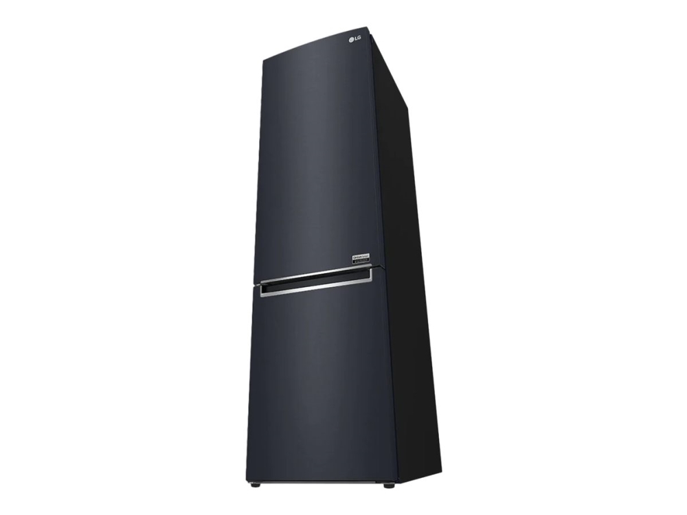 LG GBB92MCBAP - Køleskab/fryser - bund-fryser - bredde: 59.5 cm - dybde: 67.5 cm - højde: 203 cm - 384 liter - Klasse A - matsort