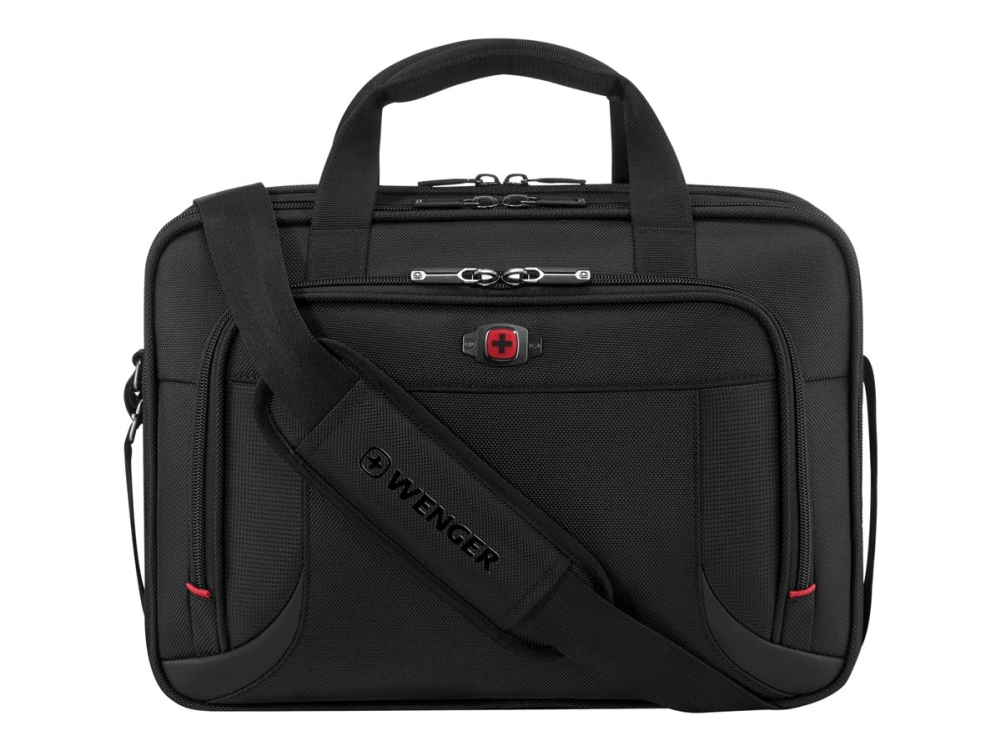 Wenger Prospectus 14" Laptop Brief W/Tablet, Black