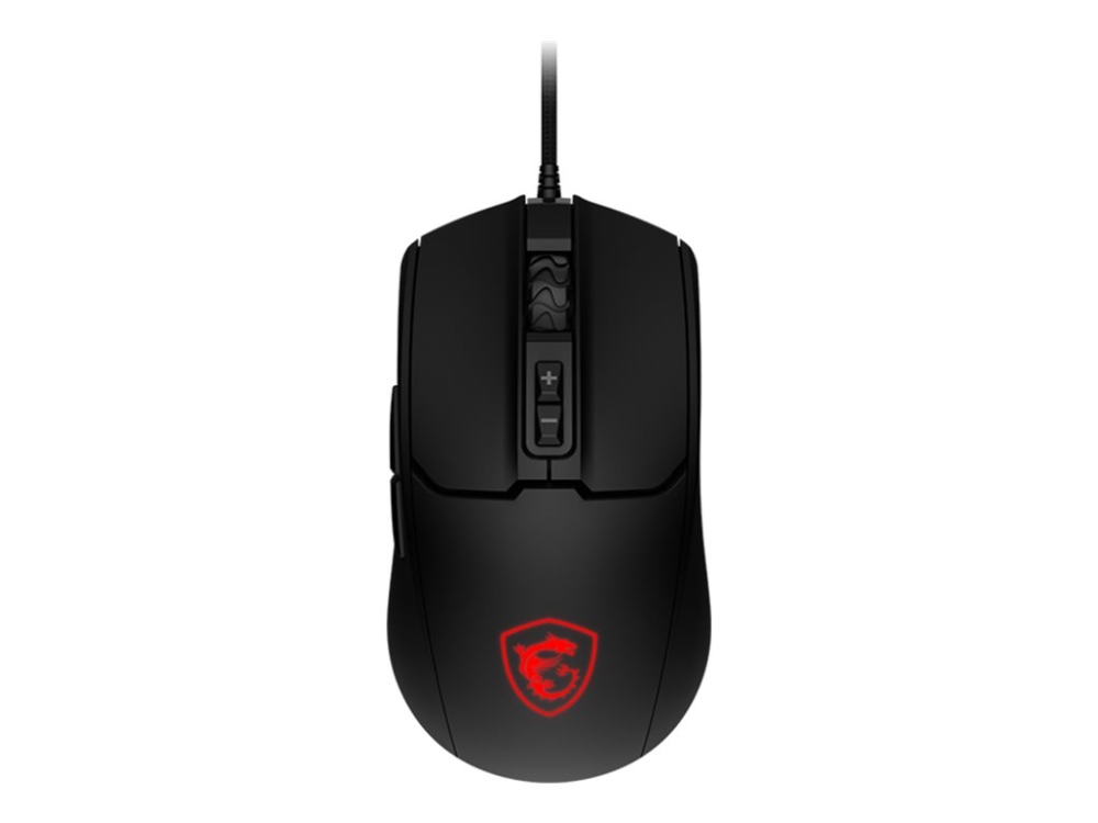 Msi Forge Gm100, Beidhändig, Optisch, Usb Typ-A, 6400 Dpi, Schwarz