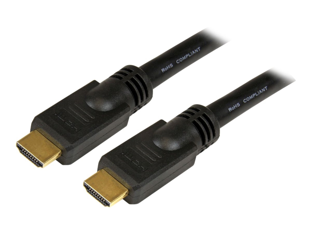 Startech 50 Ft High Speed Hdmi Cable M/M - 4K @ 30Hz - No Signal Booster Required - Hdmi To Hdmi - Audio/Video - Gold-Plated (Hdmm50) - Hdmi-Kabel -