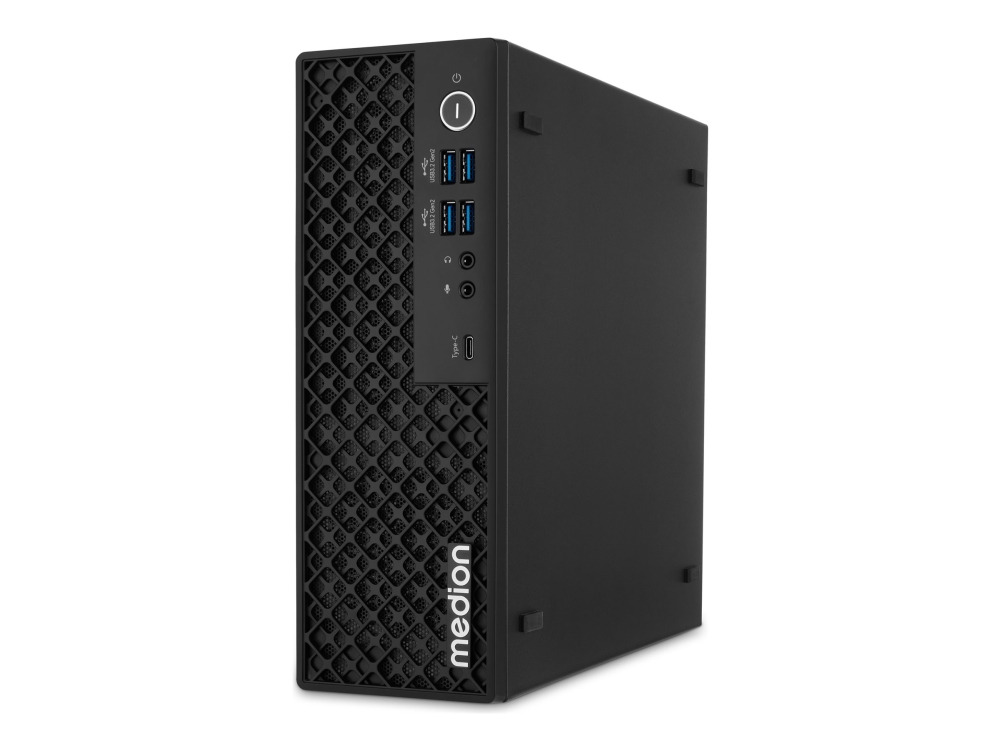 MEDION Picoworx T80II - Mini-PC Core i5 13450HX / upp till 4.6 GHz - RAM 16 GB - SSD 512 GB - UHD Graphics - Bluetooth 5.2, IEEE 802.11ax (Wi-Fi 6), Gigabit Ethernet - Win 11 Home - skärm: ingen - svart | Datorer & Surfplattor - Stationära datorer | GameStuff