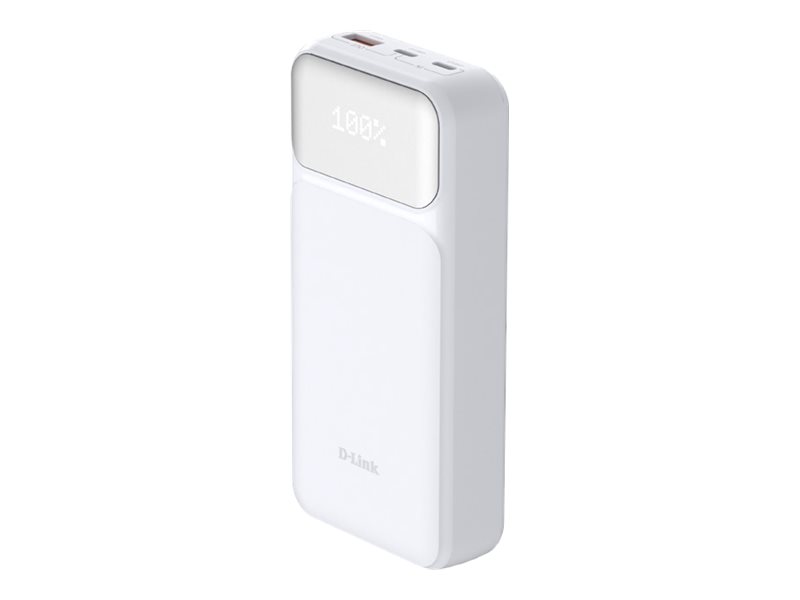D-Link 20000Mah Power Bank, 20000 Mah, White