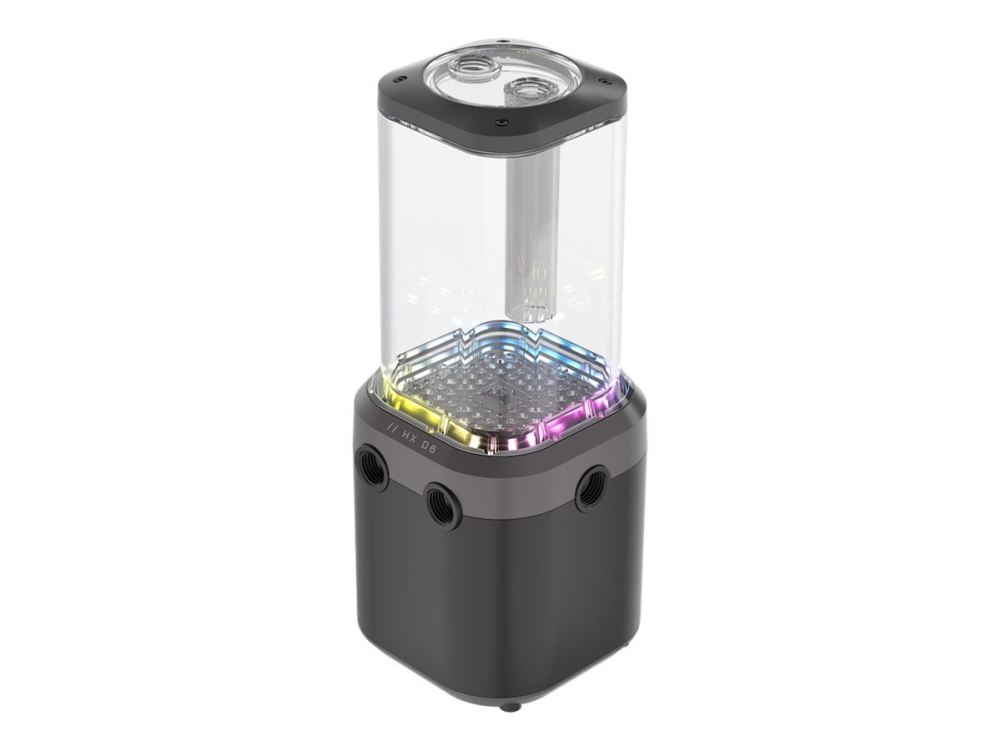 Corsair Icue Link Xd6 Rgb Elite - Pumpe Og Reservoir Til Flydende Kølesystem - Sort