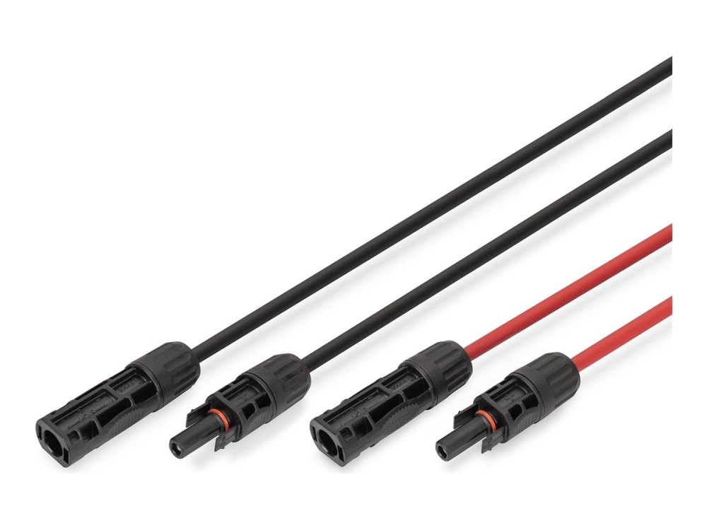 Digitus Dk-Scec66-0010, Kabel, Schwarz, Rot, 6 Mm², Mc4, Männlich, Weiblich