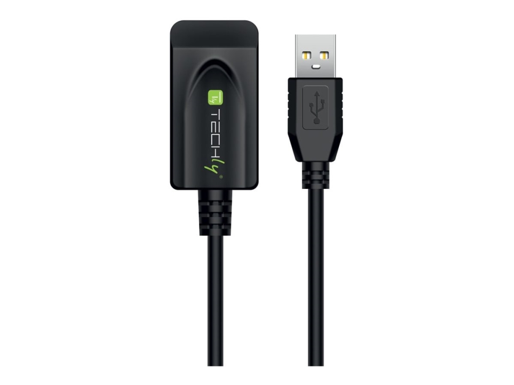 Techly Iusb-Rep20ty, 5 M, Usb A, Usb A, Usb 2.0, 480 Mbit/S, Sortierung