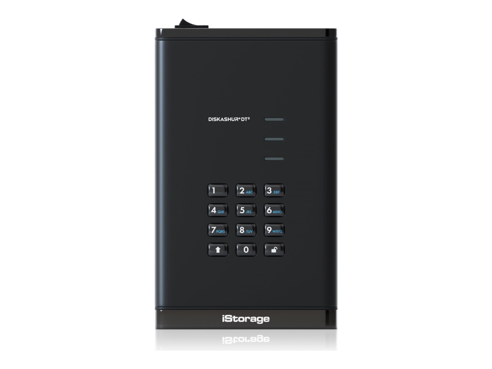 Istorage Diskashur Pro³ - Harddisk - Krypteret - 5 Tb - Ekstern (Bærbar) - Usb 3.2 Gen 1 (Usb-C Stikforbindelse) - 256-Bit Aes-Xts, Fips 197 Pub, 256