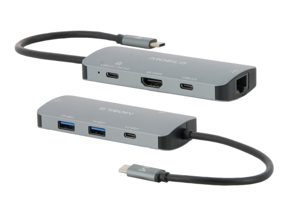 Mobilis - Dockingstation - Usb-C - Hdmi - 1Gbe