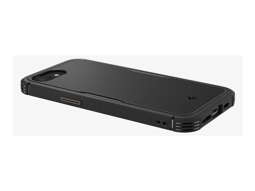 Spigen Core Armor Magfit - Bagsidecover Til Mobiltelefon - Magsafe-Kompatibilitet - Termoplastisk Polyuretan (Tpu) - Mat Sort - For Apple Iphone 16E