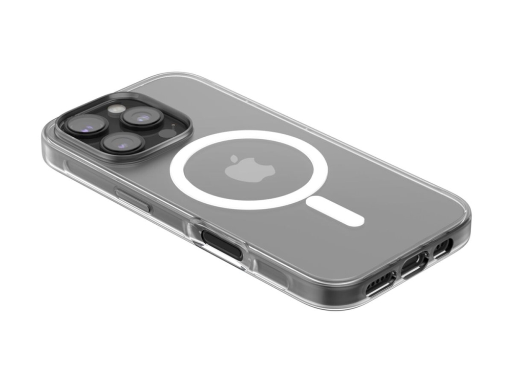 Belkin Sheerforce - Bagsidecover Til Mobiltelefon - Magnetisk - Magsafe-Kompatibilitet - Plastik - Klar - For Apple Iphone 16 Plus