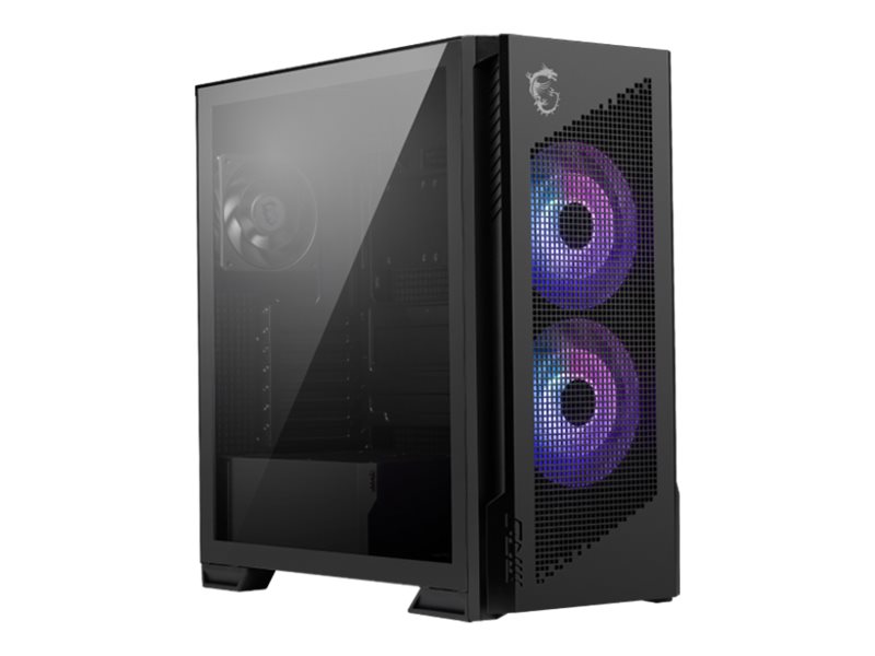 Msi Mpg Velox 300R Airflow Pz, Midi Tower, Pc, Schwarz, Atx, Eatx, Micro Atx, Mini-Itx, Gaming, 16,5 Cm