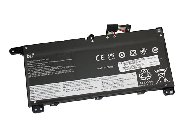 Bti - Batteri Til Bærbar Computer (Svarende Til: Lenovo 5B11n47485) - 11,55 V - Litiumion - 3-Cellet - 3900 Mah - 45 Wh