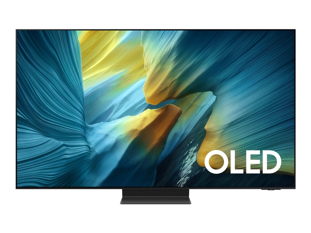Samsung QE77S95FAT - 77 Diagonal klass S95F Series OLED-TV - Smart TV - Tizen OS - 4K UHD (2160p) 3840 x 2160 - HDR - svart