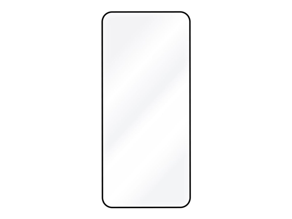 Fixed Schutzhülle Aus Gehärtetem Glas Full-Cover Für Xiaomi 15 Schwarz