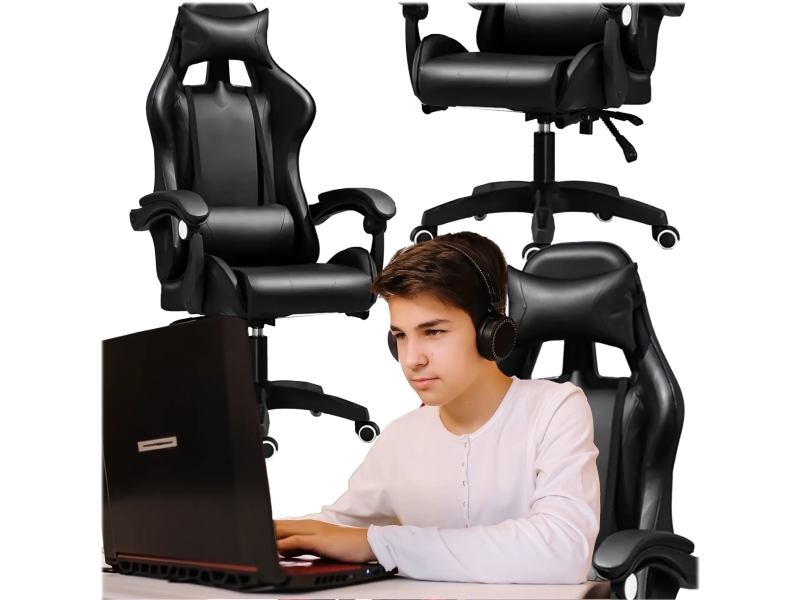 Extralink Gaming | Gaming Chair | Office, Swivel, Juodas, G-524