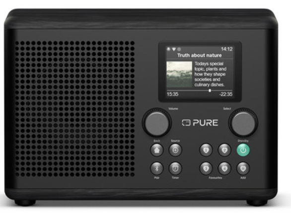 Pure Classic H4i, Internet, Digital, DAB+, FM, 87,5 - 108 MHz, 174 - 240 MHz, 10 W
