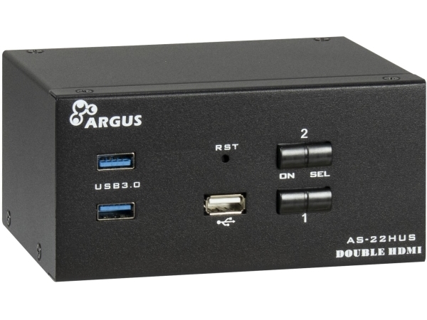Eaton Inter-Tech Ipc Kvm-Switch Ac-22Hus Hdmi, 4K@60Hz