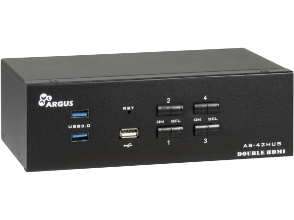 Eaton Inter-Tech Ipc Kvm Switch Ac-42Hus Hdmi, 4K@60Hz
