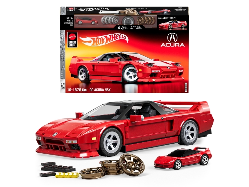 Hot Wheels Brick Shop Elite Series Acura NSX