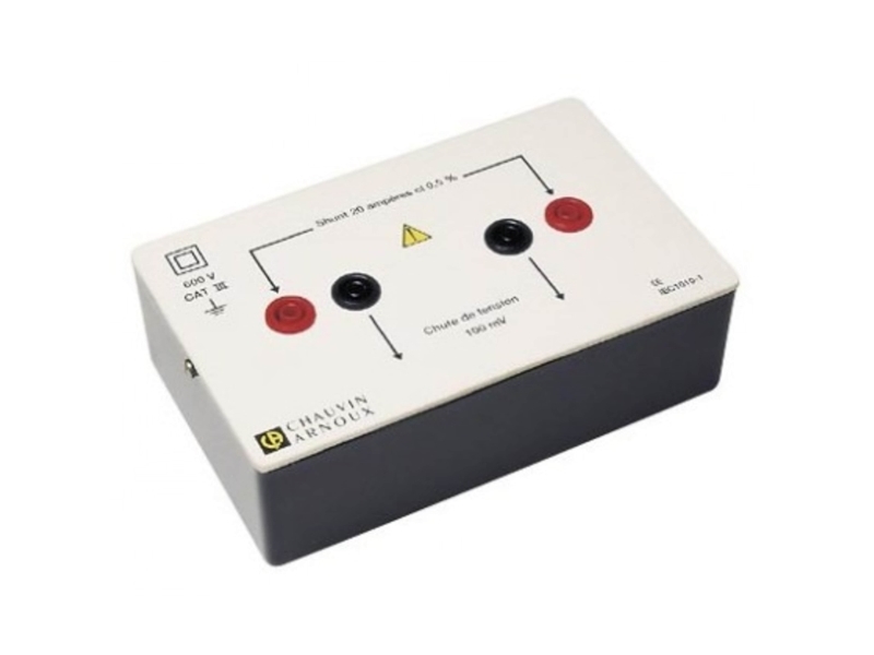 Chauvin Arnoux Strömmätning 20 A Spänningsfall (num) 100 mV Shuntar för mätutrustning | EL Artiklar - Andra EL - Inbyggda mätinstrument | GameStuff