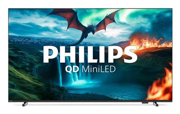 Philips , 165.1 Cm (65"), 3840 X 2160 Pixels, Qd-Mini Led, Smart Tv, Wi-Fi, Black
