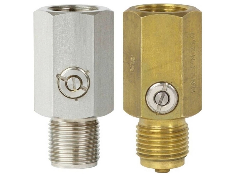 WIKA Gasspjäll 9090185 910.12 400 bar (max) 1 st | Komponenter - Pneumatik & Allfluidteknik - Ventiler och magnetventiler | GameStuff