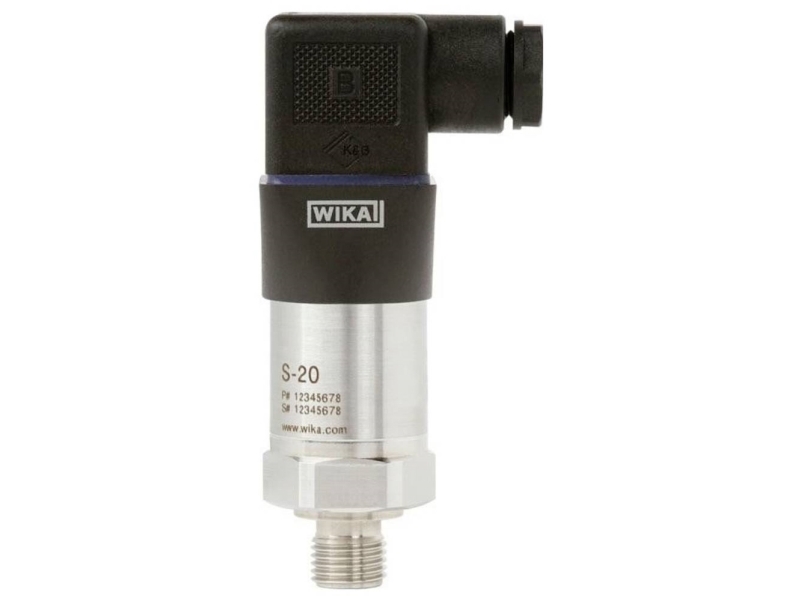 Wika Drucksensor 1 Stk S-20 0 Bar Bis 100 Bar Ventilanschluss Iso 4400