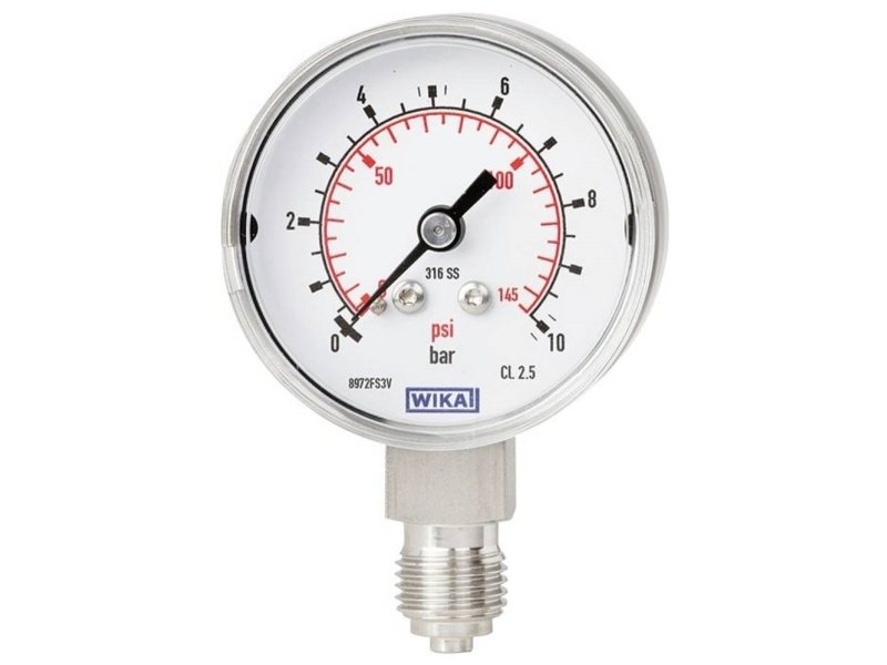 Wika Rørfjedermanometer 9571205 131.11 1 Stk