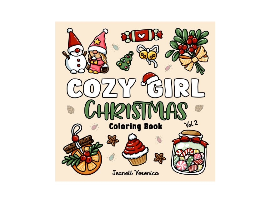 Cozy Girl Christmas Vol. 2 Jeanett Veronica | Skola & Hobby - Skolböcker & kalkylblad - Lösa ark och block | GameStuff