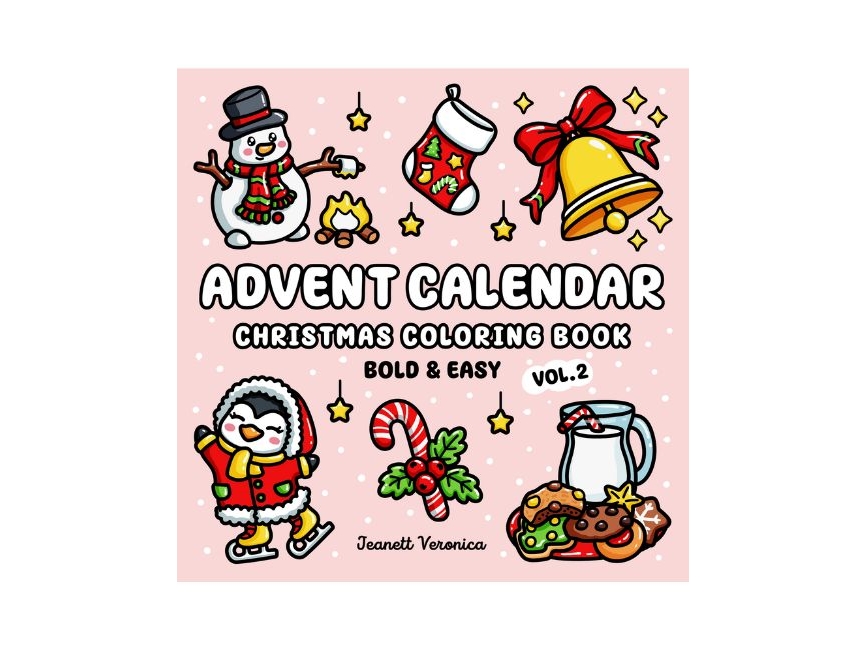 Advent Calendar Vol. 2 Jeanett Veronica | Skola & Hobby - Till skolväskan - Målarböcker | GameStuff
