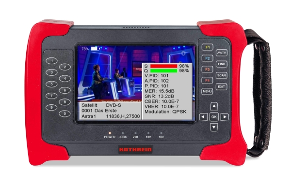 KATHREIN DVB-S/S2/t/T2/C MSK 20 yhdistelmämittari (217500003)