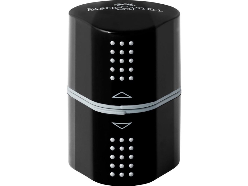 Faber-Castell Grip 2001, Manuell pennvässare, Svart | Skrivredskap - Blyertspennor & pencils - Stiftpennor | GameStuff