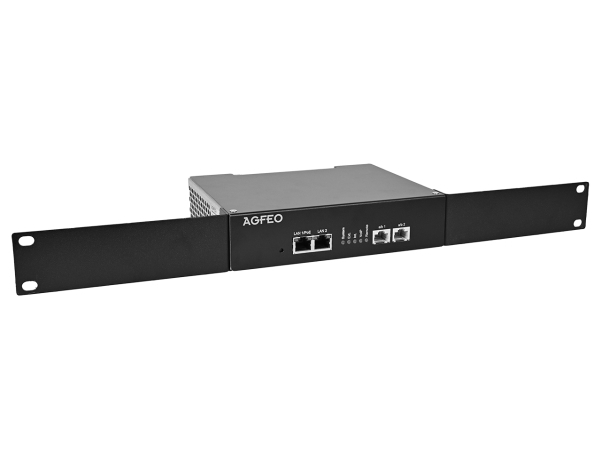Agfeo Es 22 X It, 80 Bruger(E), Ledningsført, 1U, Sort, 800 G, 141 Mm