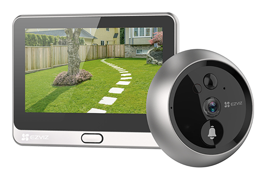 EZVIZ DP2 2K, 10,9 cm (4.3), 3 MP, CMOS, 25,4 / 2,7 mm (1 / 2.7), 15 fps, 136°
