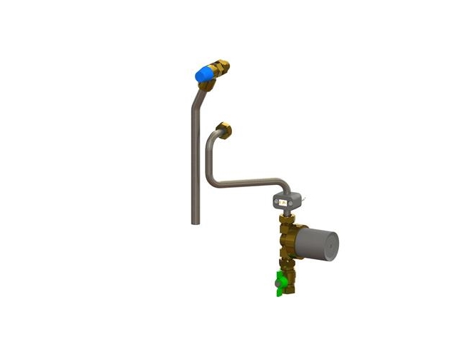 Uponor Combi Port E D Cirkulationssæt inkl. sikkerhedsventil