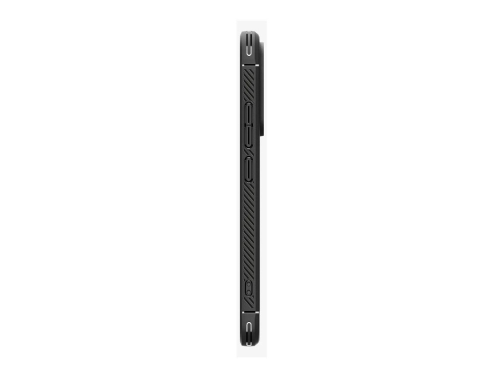 Spigen Rugged Armor - Handy-Hülle - Thermoplastisches Polyurethan (Tpu) - Schwarz - Für Xiaomi 15