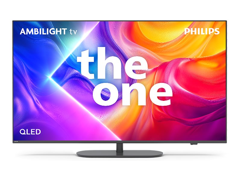 Philips The One 43PUS9010 - 43 Diagonal klass LED-bakgrundsbelyst LCD-TV - QLED - Smart TV - TITAN OS - 4K UHD (2160p) 3840 x 2160 - HDR - Quantum Dot - pistolmetall | Smarta hem - Smart hemkontroll och plattformar - Google Assistent | GameStuff