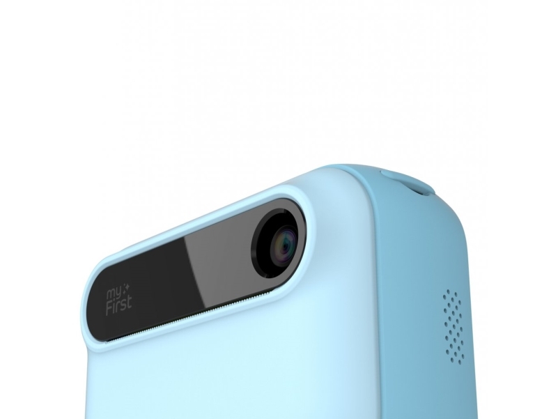 myFirst Camera Insta 20 - snabbkamera för barn med skrivare och etikettutskrift, 3 Full HD IPS-skärm och 16 MP dubbellins (blå) | Foto och video - Analog kamera - Instantkamera | GameStuff