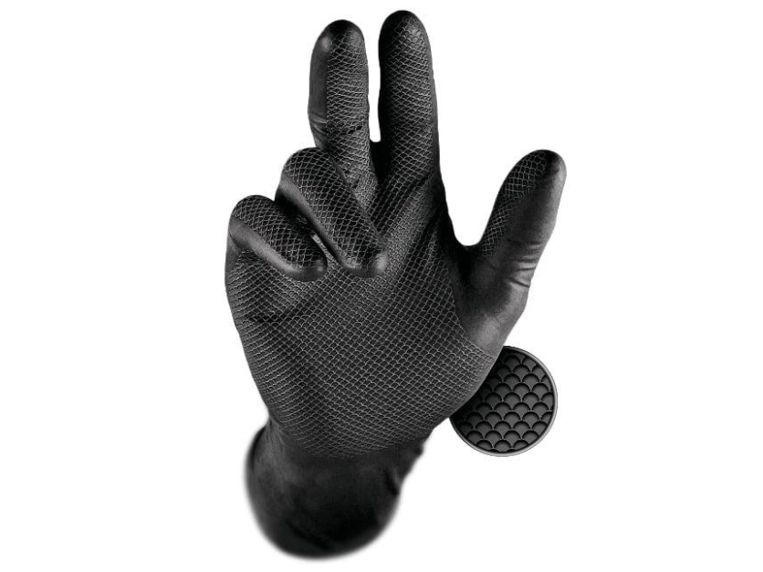 Grippaz Gloves Nitrile M 50Pcs