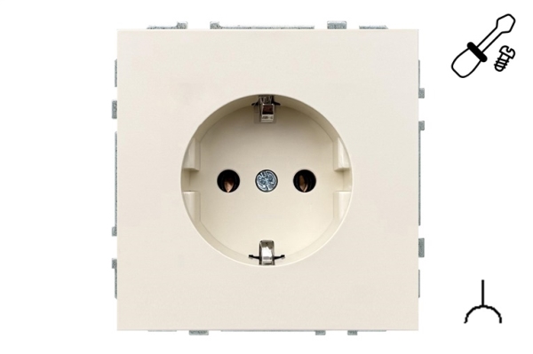 Liregus Steckdose Ikl16-404-01.M/Sm Modern Sand