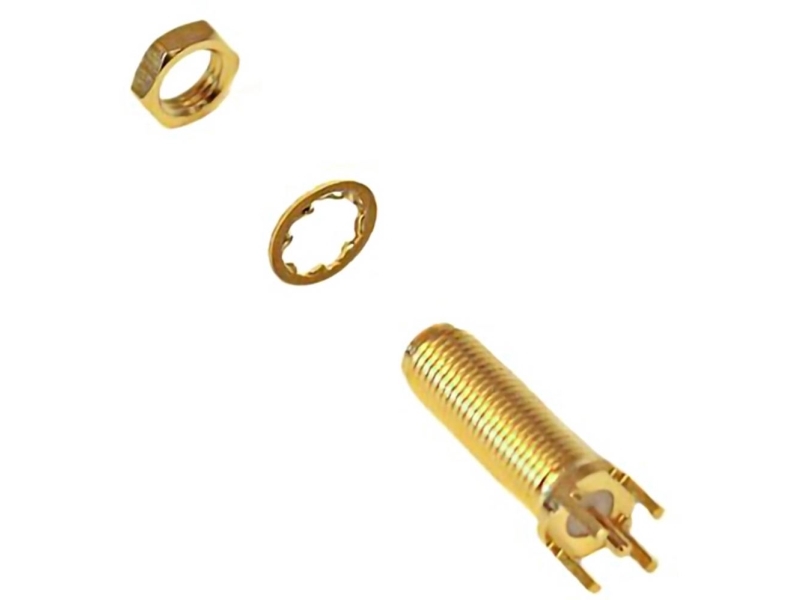 Mueller Electric Adapterstecker Sma-Anschluss - Leiterplatte Messing