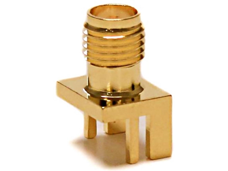 Mueller Electric BU-1420701841 Adapterstik SMA-tilslutning - Printplade Messing