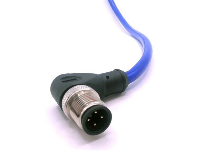 Mueller Electric C4b81m005 Sensor-/Aktor-Stikforbindelse M12 Stik, Vinklet 5 M Pol-Tal (Rj): 4 1 Stk