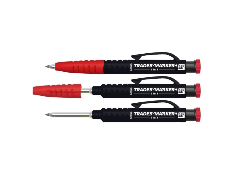 Markal Pieštukas Markal Trades Marker+ Dry 2 In 1
