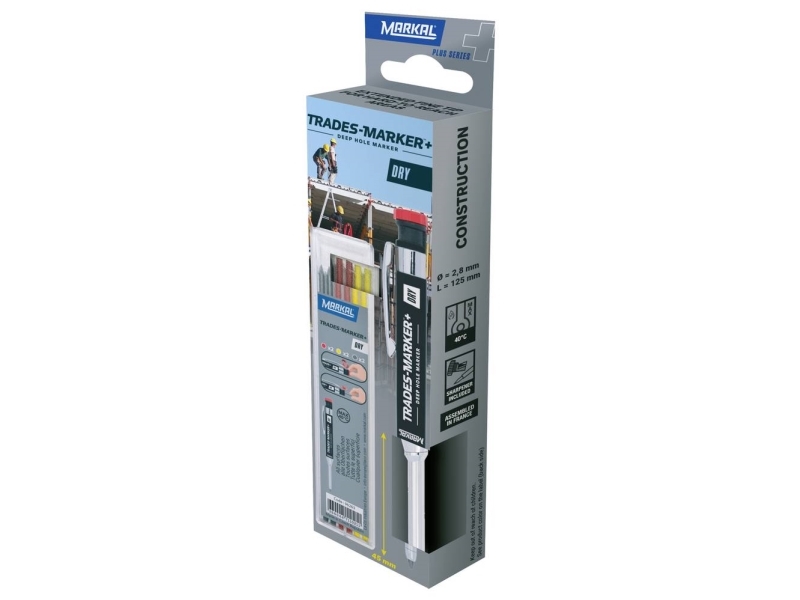 Markal TRADES-MARKER+ DRY 96281 Syväreikäinen merkintälaite 1 kpl