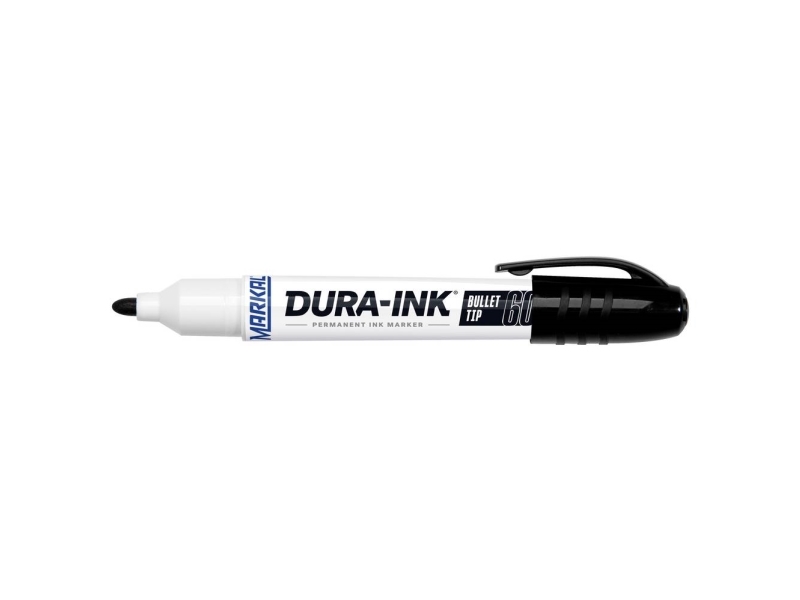 Markal Dura-Ink Bullet Tip 96536 Permanentmarker Sort Vandfast: Ja