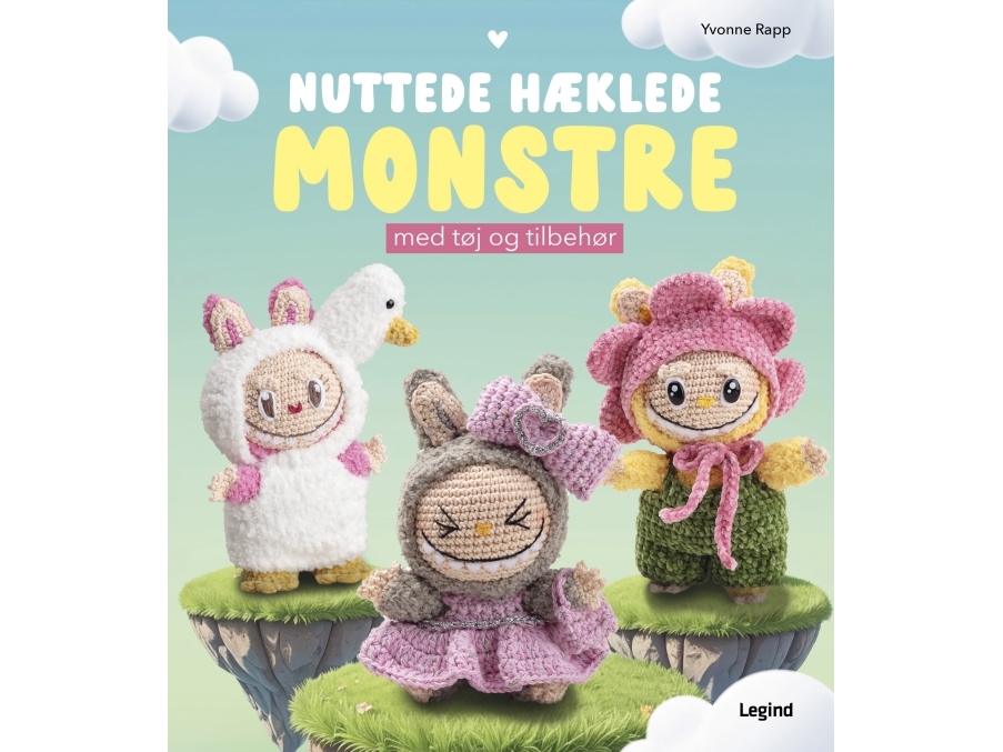 Nuttede Hæklede Monstre | Yvonne Rapp