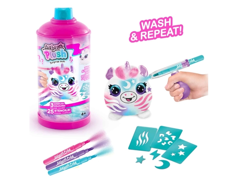 Canal Toys Airbrush Plush Surprise, Cartoon-Figur, 6 Jahr(E)