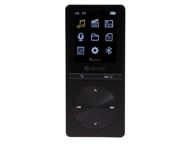 Denver Mp-1820B, Mp4 Afspiller, 4 Gb, Lcd, Micro Usb 2.0, Sort